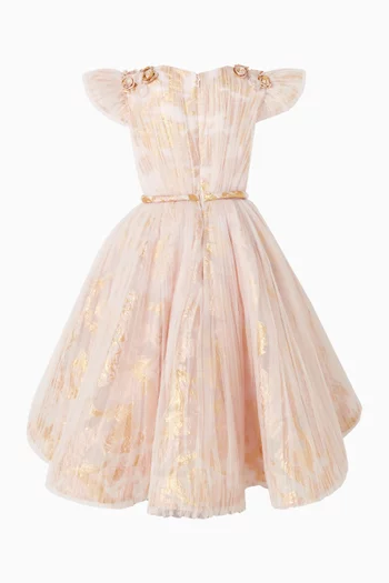 Embellished Dress in Tulle