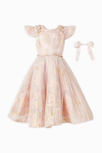 Embellished Dress in Tulle