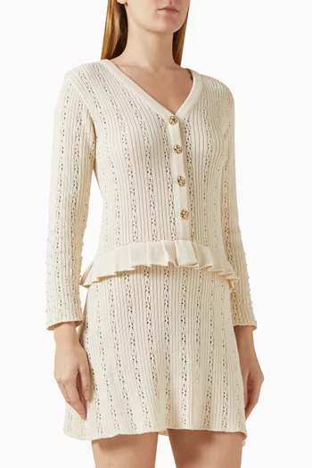 The Pleated Mini Dress