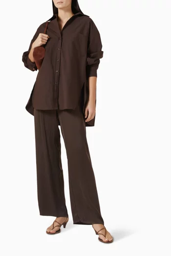 Rhea 2.0 Oversized Shirt in Cotton