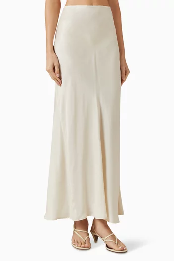 تنورة كوني بقصة مائلة كوبرو