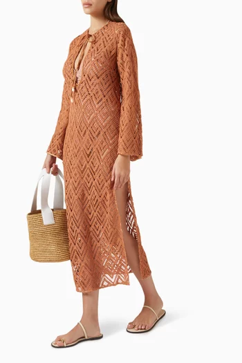 Wild Savannah Tunic Dress in Cotton