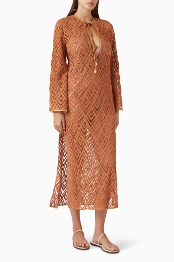 Wild Savannah Tunic Dress in Cotton