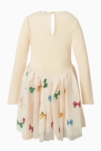 فستان ايفون باليرينا تول