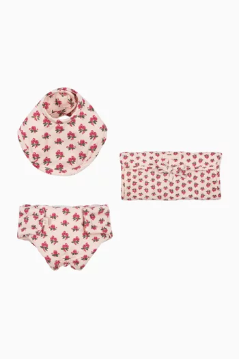 3-piece Doll Nursery Set in Cotton