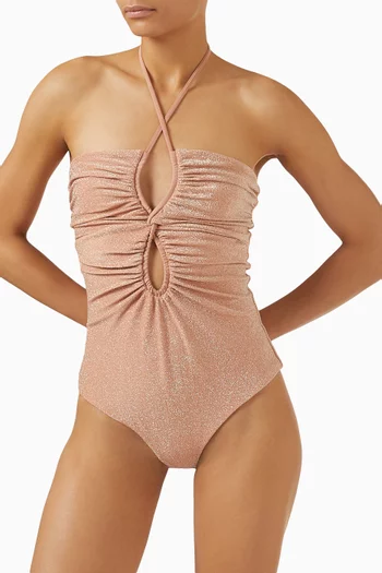 Reef One-piece Swimsuit in Lycra Lurex