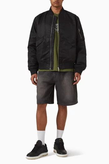 Character-print T-shirt in Cotton