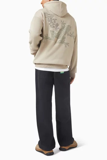 Croaker Hoodie in Cotton-fleece