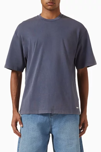 Basic Logo-print T-shirt in Cotton