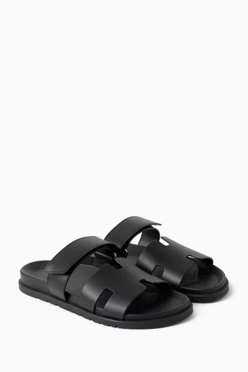 حذاء مفتوح تشيبريه جلد غير مستعمل، مقاس 42 بالمقاسات الأوروبية