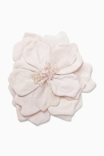 Bloom Hair Clip in Cotton & Organza