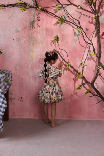 Garden Reverie Hair Clip in Organza