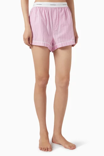 V-Day Shorts in Cotton-poplin