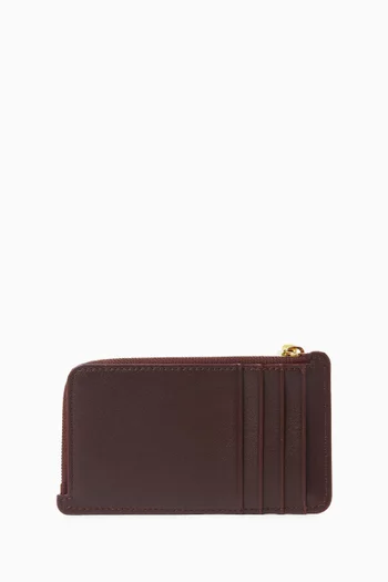 Knot Coin Cardholder in Leather