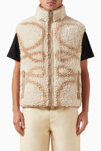 Anagram Vest in Fleece