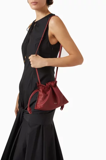 Mini Flamenco Clutch in Calfskin