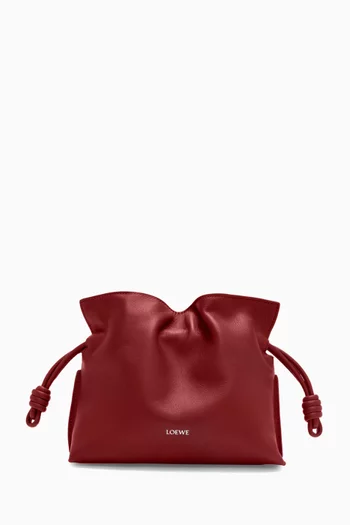 Mini Flamenco Clutch in Calfskin