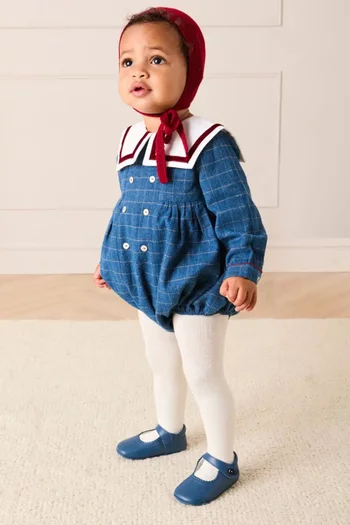 Moreton Check Romper