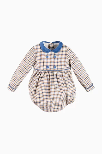 Thirleby Check Romper
