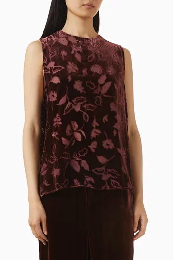 Trento Top in Velvet