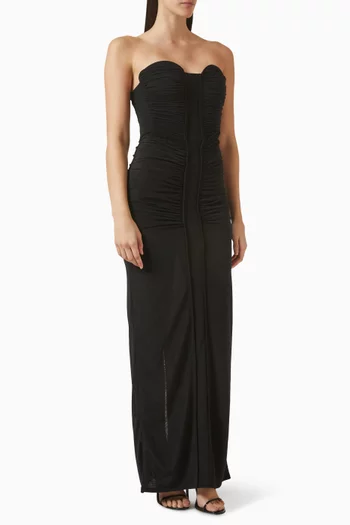 فستان توتيم بكشكش جيرسيه