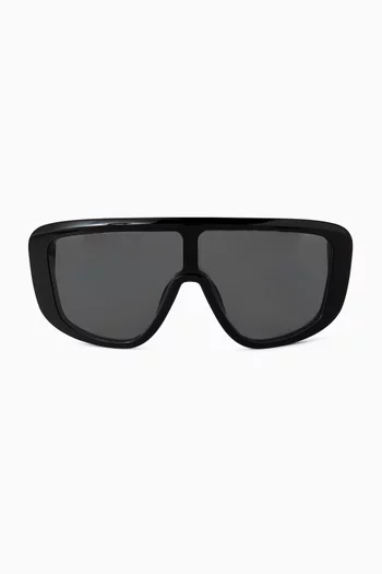 Rectangular Sunglasses in Acetate