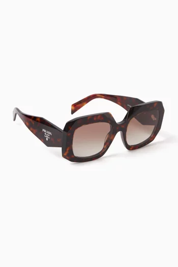 Square Sunglasses in Acetate