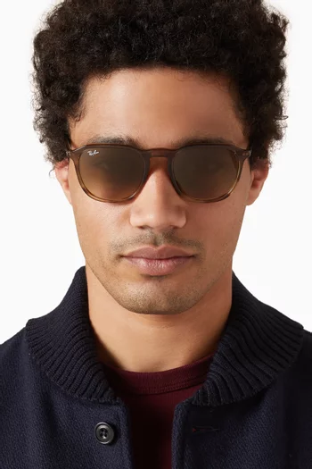 Square Sunglasses in Acetate