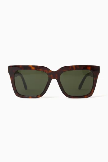 Medusa Square Sunglasses in Acetate