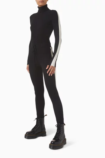 سترة ليوبولد بياقة مطوية ومنسوجة