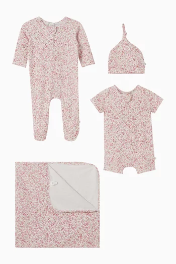 4-piece Gift Set in Organic Cotton