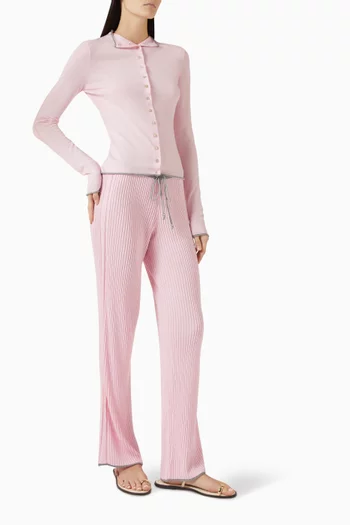 Leo Cardigan in Angel Knit