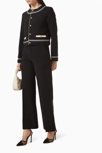 The Prim Jacket in Viscose Blend