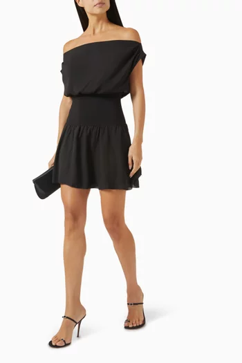 Silas Mini Dress in Chiffon