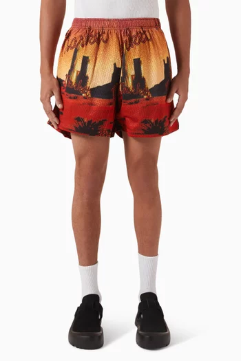 Desert League Shorts in Mesh