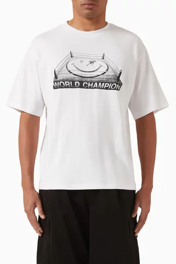 Smiley Ko T-shirt in Cotton