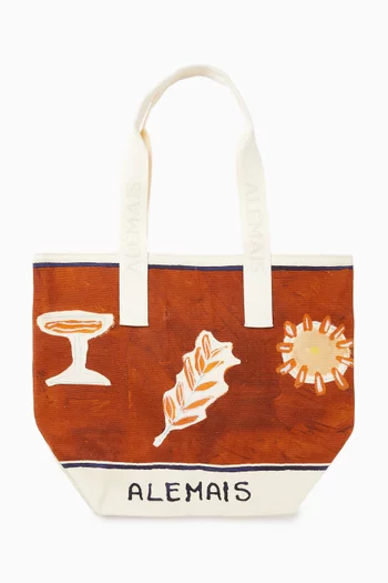 Soleil D'amour Patch Shopper Tote Bag