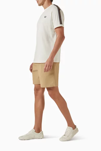 تي شيرت رينجر بشريط بلون مغاير قطن