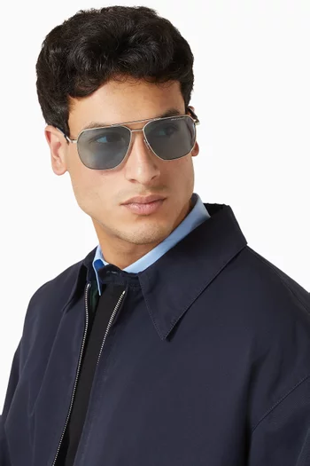 Aviator Sunglasses in Metal