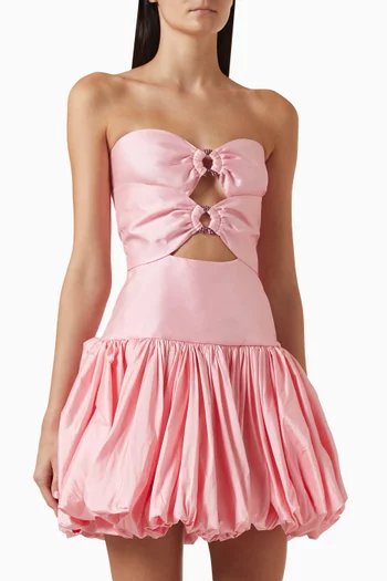 فستان سيل دي تيه قصير حرير تفتا