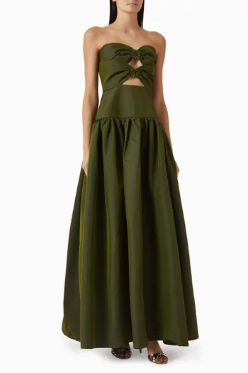 فستان سيل ديتي حرير تفتا