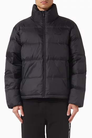 Channelled Down Puffer Jacket