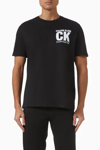 30s Logo Graphic-print T-shirt in Cotton-jersey