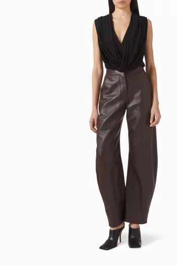 Hooded Bodysuit in Jersey