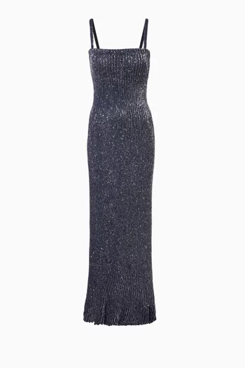 Sequin-embellished Gown