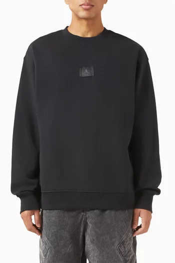 Flight Crewneck Sweatshirt in Fleece