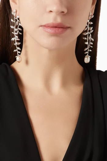 Bloom Earrings in Silver