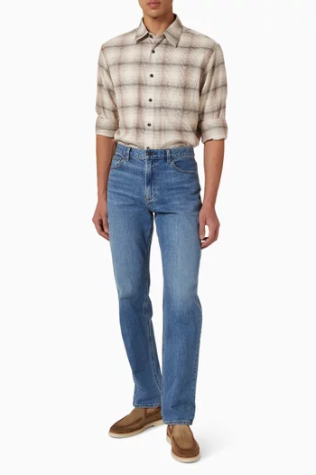 Weekend Faded-check Shirt