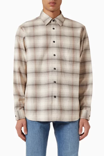Weekend Faded-check Shirt