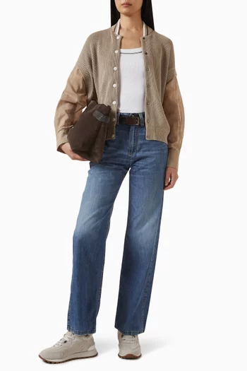 Monili Top in Ribbed Jersey